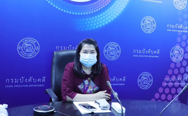 กรมบังคับคดีจัดประชุมคณะทำงานส่งเสริมคุณธรรมกรมบังคับคดี ครั้งที่ 2/2565
